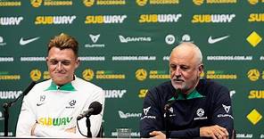 Graham Arnold & Harry Souttar | Press Conference | England vs Australia
