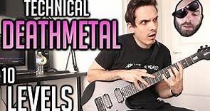10 Levels Of Technical Death Metal (FEAT. Dean Lamb of Archspire)