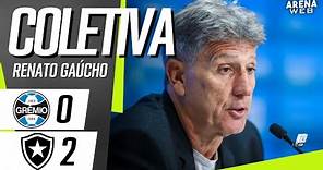 COLETIVA RENATO GAÚCHO | AO VIVO | Grêmio 0 x 2 Botafogo - Brasileirão 2023