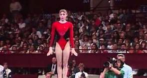 Svetlana Boginskaya - Floor Exercise - 1996 McDonald's American Cup