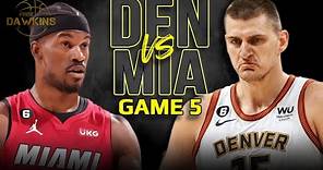 Denver Nuggets vs Miami Heat Game 5 Full Highlights | 2023 NBA Finals | FreeDawkins