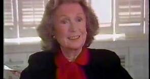 Geraldine Fitzgerald--50th Anniversary of "Wuthering Heights", 1989 TV