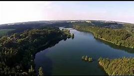 Wuppertalsperre Kräwinklerbrücke Aerial Video