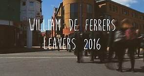 William De Ferrers | Leavers Of 2016.