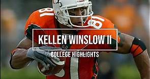 Kellen Winslow II College Highlights - Miami (Fl.)