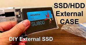 External Hard Drive case - ORICO External SSD enclosure setup and Review