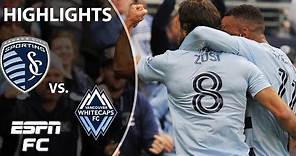 Graham Zusi scores an absolute rocket in Sporting KC's win over Vancouver | MLS Highlights | ESPN FC