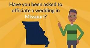 How to Get Ordained In Missouri to Officiate a Wedding