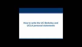 How to Get Accepted by UC Berkeley and UCLA (Admissions Essays Explained)