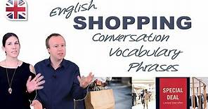 Going Shopping in English - Spoken English for Travel