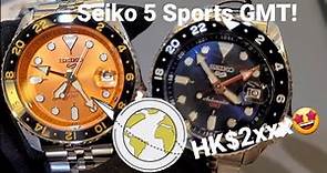 5G時代！Seiko 5 Sports GMT 手錶隆重登埸，兩地時間折後HK$2xxx，入手要快！/榮記錶行