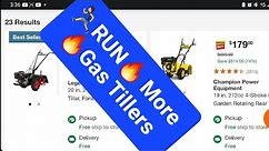 🏃‍♂️Run 🔥Killer Deal 🔥 More Gas Tillers