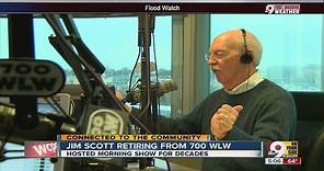 Jim Scott signs off from 700 WLW