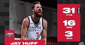 Jay Huff Posts CAREER-HIGH 31 PTS & 16 REB in Win Over Herd