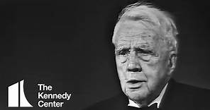 Robert Frost recites 4 of his poems (1962) | The Kennedy Center