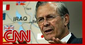 Donald Rumsfeld's legacy: The Iraq war and September 11th
