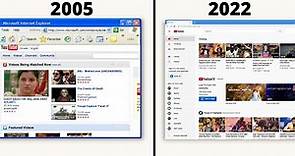 Evolution of YouTube | 2005 - 2022 (timeline history of YouTube)