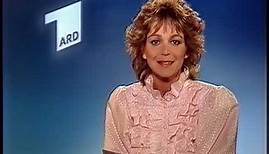 ARD Ansage Ramona Leiß 18.04.1987 "Der Schmalspurschnüffler"