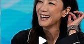 TODAY with Hoda & Jenna on Instagram: "Actor @michelleyeoh_official joined Hoda and Jenna to talk about her new Netflix series, “The Brothers Sun.” She also opened up about her Oscars win last year and the influence her parents had on her career. “My mom and dad always said, ‘I wish you enough.’”"