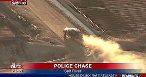 DUSTY CHASE: Bizarre Police Chase in Arizona