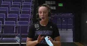 Portland Women's Basketball vs Saint Mary's (81-58) | Haylee Andrews Post Game Interview