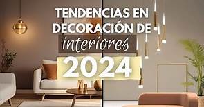 TENDENCIAS DISEÑO Y DECORACION DE INTERIORES 2024 ✅ ✨ Home decor