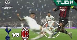 ¡Adiós al ‘Cuti´! Roja a Romero | Tottenham 0-0 Milan | Champions League 2022/23 - 8vos | TUDN