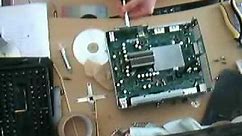 Xbox 360 RROD repair video - E74 and 3 rings
