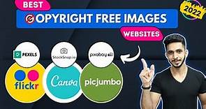 Top 15 Websites For Copyright Free Images (2022) 🔥 Royalty Free Images For YouTube & Blogging