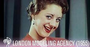 A Look Inside London Modeling Agency (1955) | Vintage Fashions