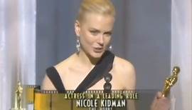 Nicole Kidman winning Best Actress | 75th Oscars (2003)