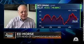 We're close to a bottom in oil prices, says Citi's Ed Morse