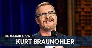 Kurt Braunohler Stand-Up: Being a Good Dad, Gas Station Mistakes | The Tonight Show