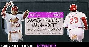 David Freese's epic World Series walk-off demands a deep rewind | 2011 Cardinals-Rangers Game 6