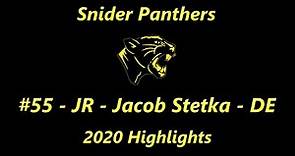 #55 - Jacob Stetka - DE - Snider High School - Class of 2022