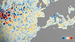 Global sea levels measured by SWOT satellite