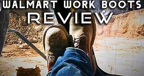 WALMART WORK BOOTS REVIEW // Brahma Work Boots Review