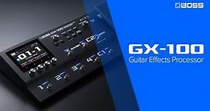 BOSS GX-100 Guitar Effects Processor with Color Touch Display
