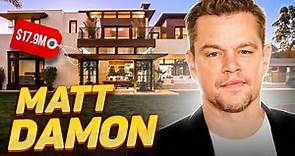 How Matt Damon lives and how much he earns