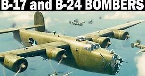 American B-17 and B-24 Bombers Over the Eastern Front | 1944 | World War 2 Documentary