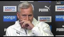 Alan Pardew looks ahead to Newcastle v Chelsea