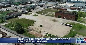 Marshall University announces site of new baseball stadium