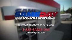 Sameday Auto Scratch and Dent Commercial- Professional Scratch and Dent Repair Done in One Day!