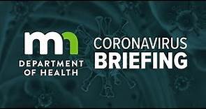 LISTEN: MN Dept. of Health COVID-19 briefing - Aug. 17, 2021