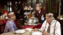 Last Of The Summer Wine S27/E10 '(Xmas Special)A Tale of Two Sweaters'. Peter Sallis, Frank Thornton, June Whitfield