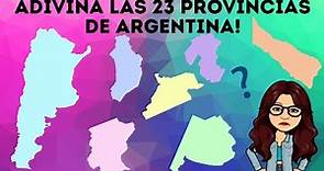 Adivinamos las provincias de Argentina