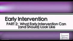 Early Intervention: A Routines-based Approach - Part 2: What Intervention Can-and Should-Look Like