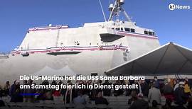 Neues Kampfschiff: USS Santa Barbara in Kalifornien offiziell in Betrieb genommen