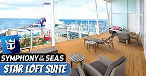 Symphony of the Seas | Star Loft Suite Full Tour & Review 4K | Royal Caribbean Cruise Line