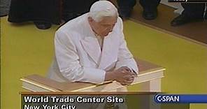 Papal Visit to Ground Zero